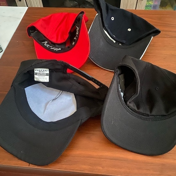 Bundle of Four Solid Colored Racing Hats - Picture 4 of 4